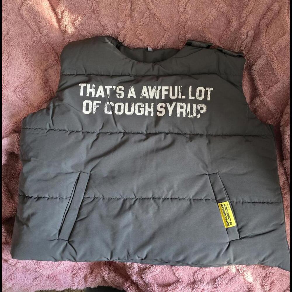 That’s An Awful Lot of Cough Syrup Military-Style Puffer - Picture 9 of 9